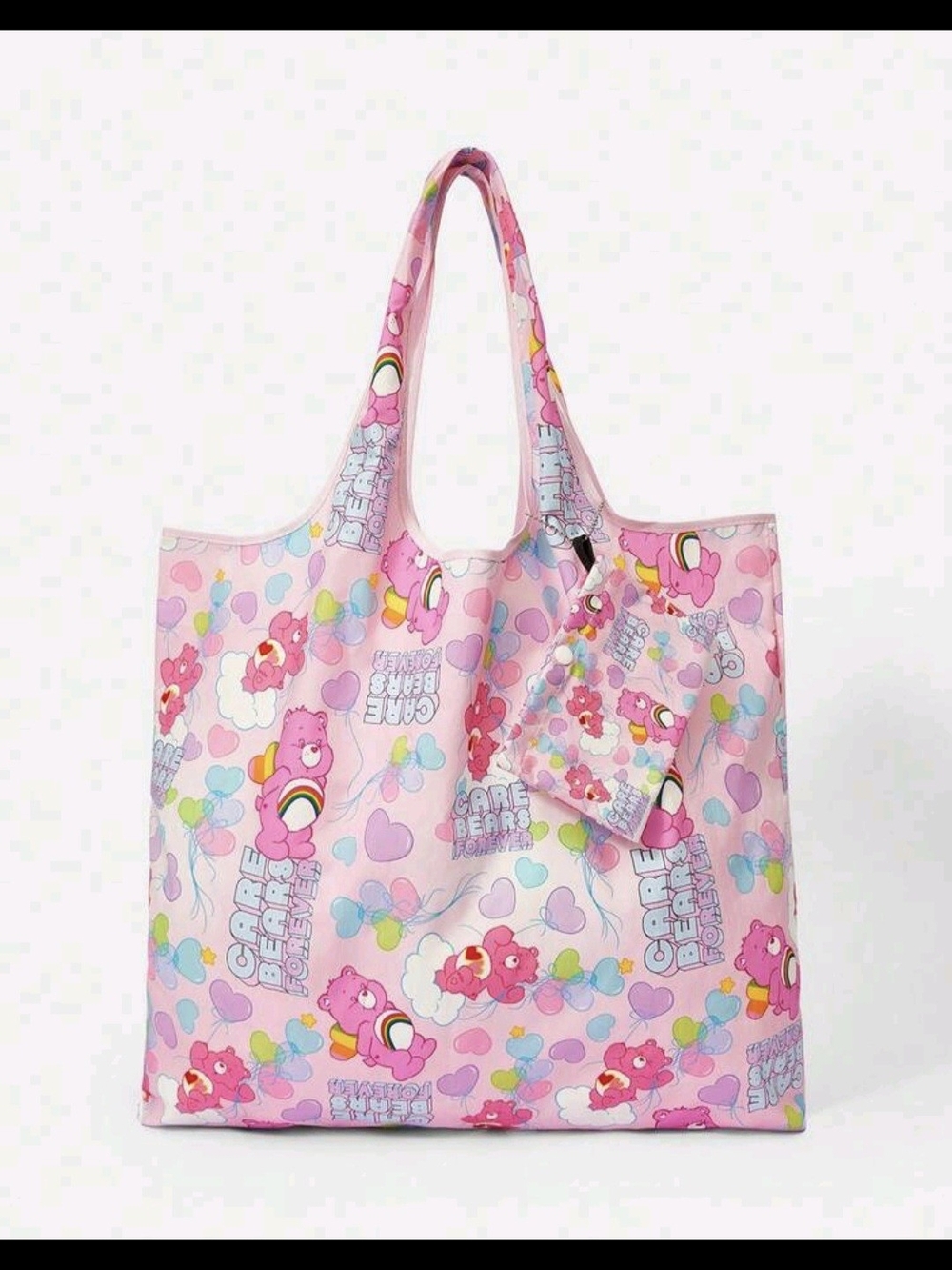 LAST ONE 🕐 PRICE DROP 👇🏼 Care Bears Pink Patterned Tote Bag